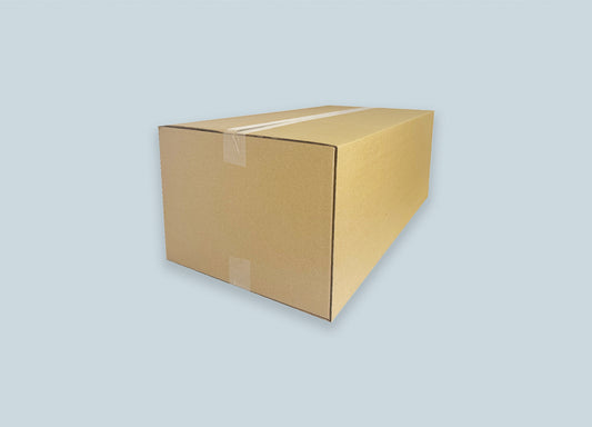 RSC Corrugated Box Perspective View Closed