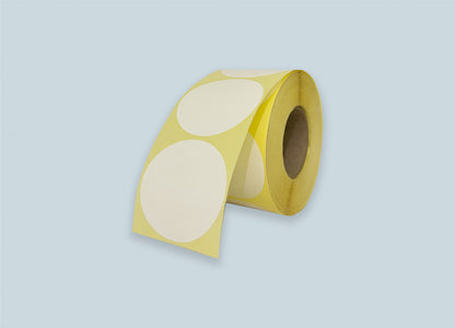 Round Label Perspective View Unrolled 