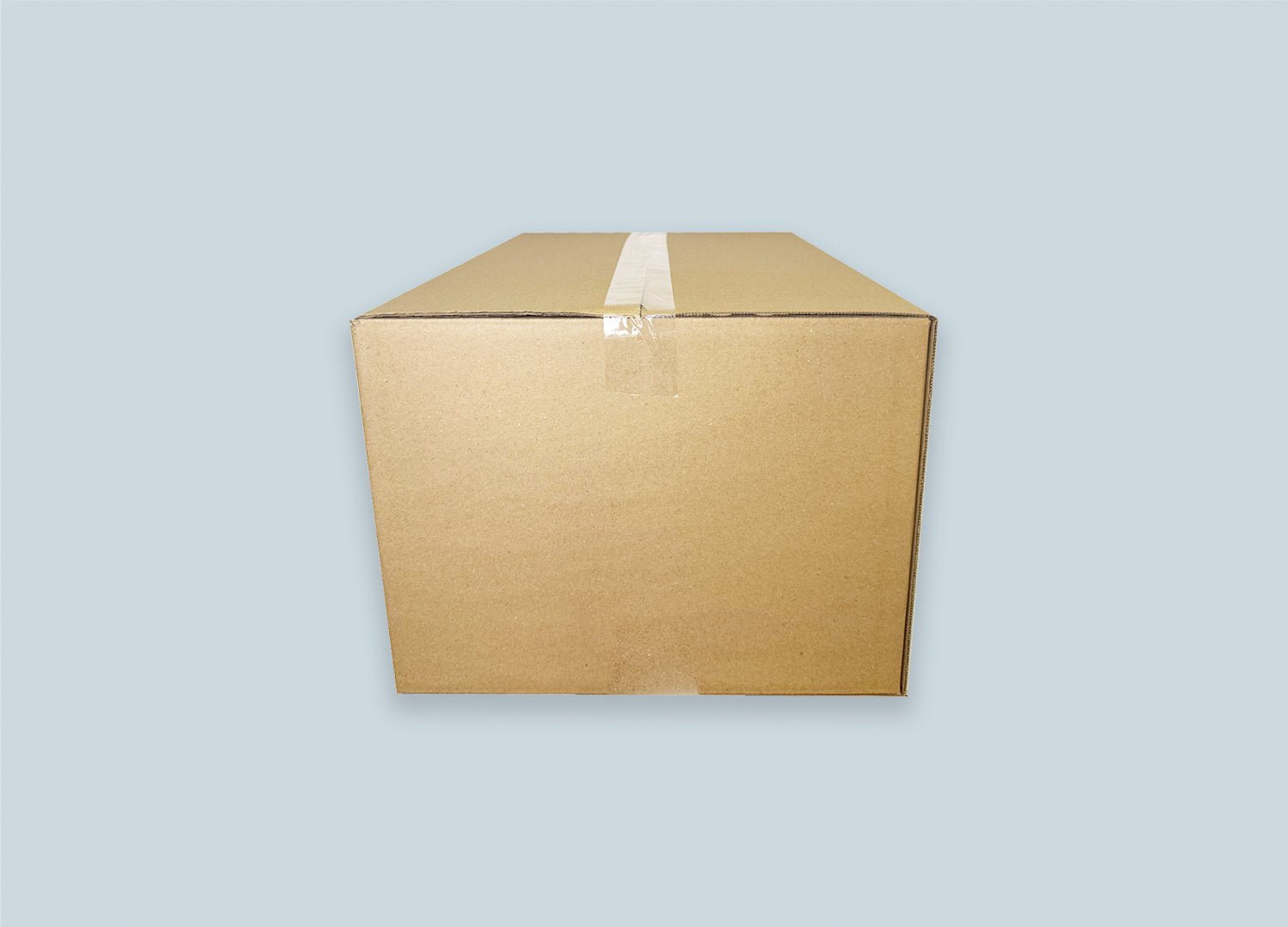 RSC Corrugated Box Side View Closed