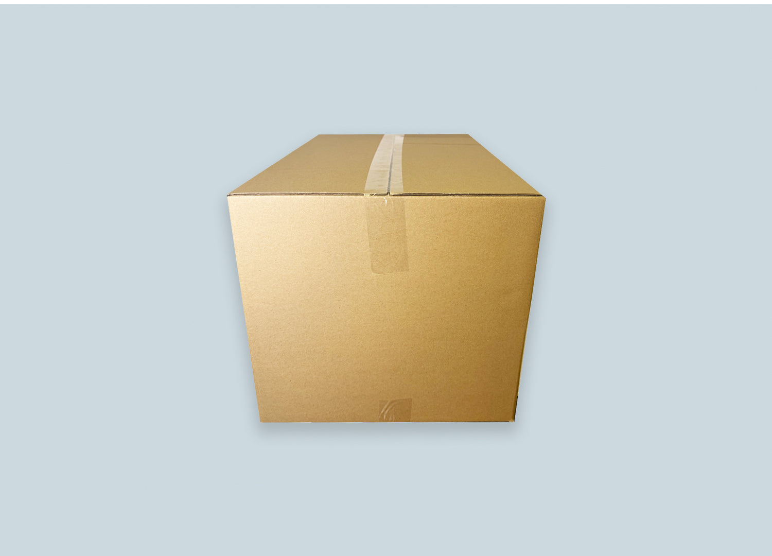 RSC Corrugated Box Side View Closed